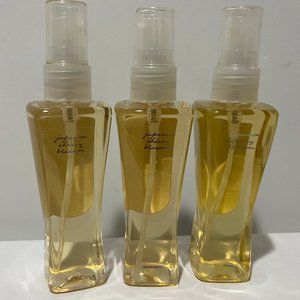 Bath & Body Works Japanese Cherry Blossom Fragrance Mist 3 Bottles 3 oz Each..
